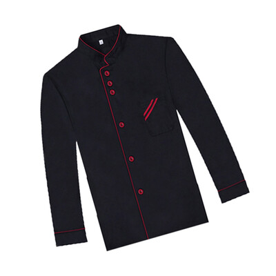 Chef Jacket Outfit za muškarce Ženske uniforme Sleeve Jakne S Ležerne crne košulje Unisex kaputi Odjeća za kuhare Odjeća za muškarce Catering