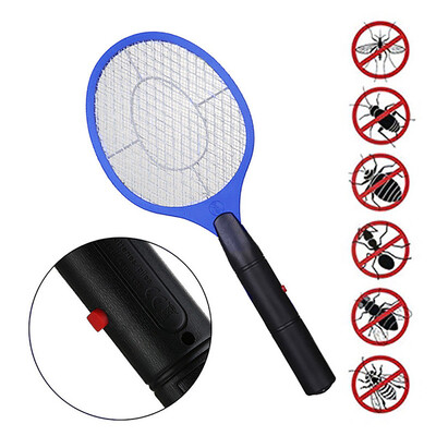 Електрически Fly Insect Bug Zapper Bat Handheld Insect Fly Swatter Racket Преносим Mosquitos Killer Pest Control за насекоми в спалнята