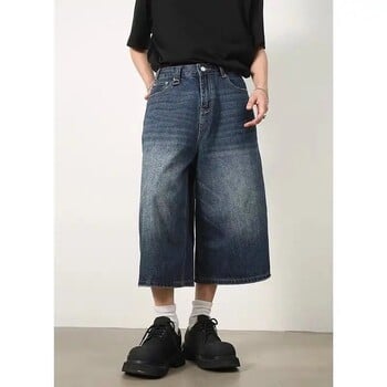 Deeptown Vintage Loose Jorts Τζιν Y2k Streetwear Oversize Σορτς Τζιν Παντελόνι Κορέας μόδας φαρδύ Grunge Παντελόνι Καλοκαιρινό ουδέτερο