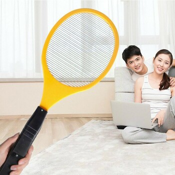 Κουνουπιών ηλεκτρική ρακέτα Fly Swatter Fryer Flyes Cordless Tools Bug Battery Baby Power Sleep Έντομα Night Protect Kills I9w0