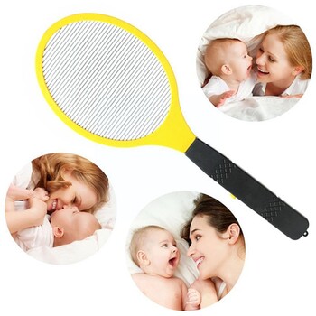 Κουνουπιών ηλεκτρική ρακέτα Fly Swatter Fryer Flyes Cordless Tools Bug Battery Baby Power Sleep Έντομα Night Protect Kills I9w0