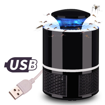 USB Mosquito Killer Bug Light Beltéri elektromos légyzár Szúnyog rovar LED fénycsapda lámpa Rovarirtó Kártevőirtás