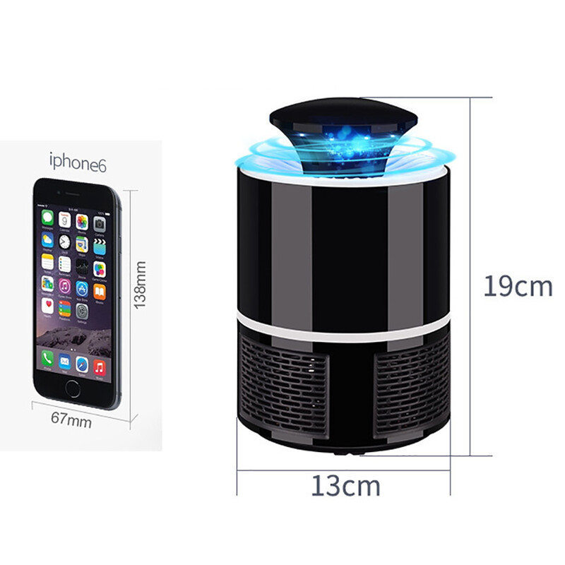 USB Mosquito Killer Bug Light Siseruumides Elektriline Kärbsetõmbe Mosquito Putukate LED Valgus Lõkslamp Insektitsiid Kahjuritõrje