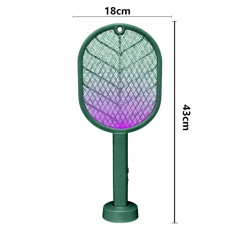 1 τεμ. Ηλεκτρική κουνουπιέρα Swatter USB Επαναφορτιζόμενη ηλεκτρική οικιακή ασφάλεια Κουνουπιέρα κατά των κουνουπιών