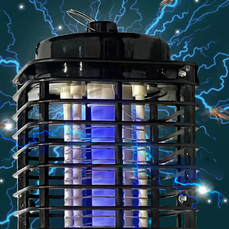 220V Επιλογή ΔΥΟ Μεγεθών Νέου στυλ Λαμπτήρας UV Electricity Μαύρος σκοτωτής εντόμων για εσωτερικούς και εξωτερικούς κήπους 15W