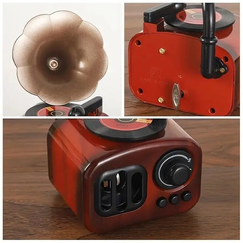 1kom, glazbena kutija, retro fonograf Ukras glazbene kutije Glazbena kutija Dekoracija stola Pokloni za Valentinovo