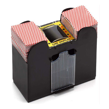 2 Τράπουλες Automatic Card Shuffler Αυτόματη Παιχνιδομηχανή Mixer Παιχνίδια Poker Sorter Machine Dispenser for Travel Home