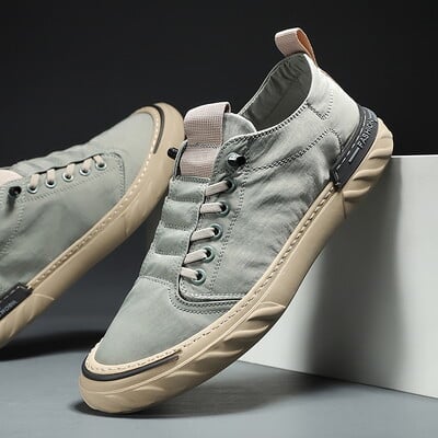 PARZIVAL 2023 Uued vabaajajalatsid Meeste Tossud Õues Kanvast jalanõud Kõndimisjalatsid Loafers Mugavad meeste jalatsid tenis hombres