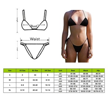 Sexy Bikini 2023 Push Up Γυναικεία μαγιό Γυναικεία Micro Bikini Σετ Μαγιό Μαγιό Μαγιό Brazilian Biquini