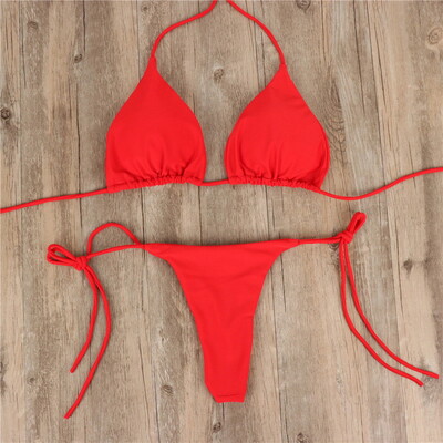 Sexy Bikini 2023 Push Up Γυναικεία μαγιό Γυναικεία Micro Bikini Σετ Μαγιό Μαγιό Μαγιό Brazilian Biquini