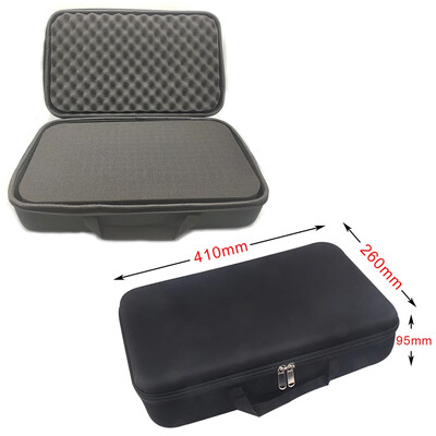 DIY vahtplastist hoiukott Kohandatud reisimiseks mõeldud tõmblukuga karbikott välistingimustes kasutatavate tööriistade tarvikute jaoks Põrutuskindel kaamera kogumiskott