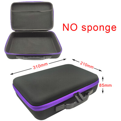 DIY vahtplastist hoiukott Kohandatud reisimiseks mõeldud tõmblukuga karbikott välistingimustes kasutatavate tööriistade tarvikute jaoks Põrutuskindel kaamera kogumiskott