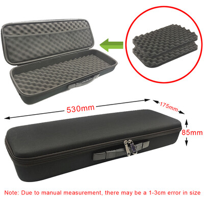 DIY vahtplastist hoiukott Kohandatud reisimiseks mõeldud tõmblukuga karbikott välistingimustes kasutatavate tööriistade tarvikute jaoks Põrutuskindel kaamera kogumiskott