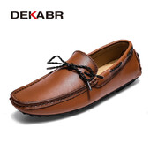 DEKABR Loafers Kingad Meeste Kevad Clasicc Vintage Mugavad Flat Moccasin Mood Meeste Slip-on Boat Kingad Meestele Vabaajajalatsid