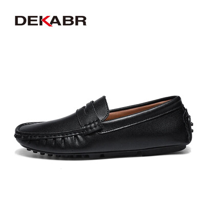 DEKABR Loafers Kingad Meeste Kevad Clasicc Vintage Mugavad Flat Moccasin Mood Meeste Slip-on Boat Kingad Meestele Vabaajajalatsid
