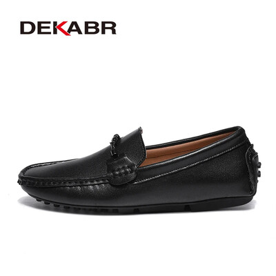 DEKABR Loafers Kingad Meeste Kevad Clasicc Vintage Mugavad Flat Moccasin Mood Meeste Slip-on Boat Kingad Meestele Vabaajajalatsid