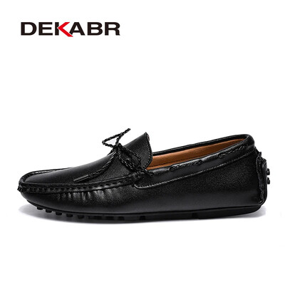 DEKABR Loafers Kingad Meeste Kevad Clasicc Vintage Mugavad Flat Moccasin Mood Meeste Slip-on Boat Kingad Meestele Vabaajajalatsid