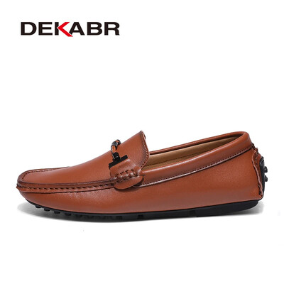 DEKABR Loafers Kingad Meeste Kevad Clasicc Vintage Mugavad Flat Moccasin Mood Meeste Slip-on Boat Kingad Meestele Vabaajajalatsid