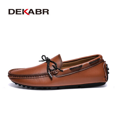 DEKABR Loafers Kingad Meeste Kevad Clasicc Vintage Mugavad Flat Moccasin Mood Meeste Slip-on Boat Kingad Meestele Vabaajajalatsid