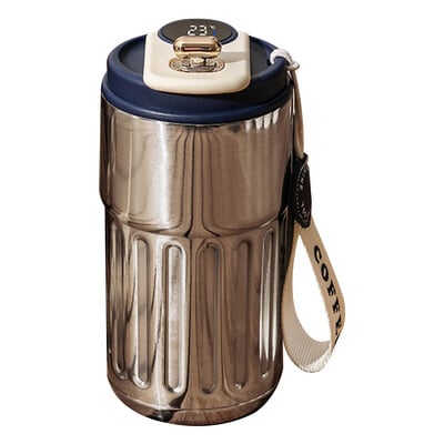 Έξυπνο μπουκάλι Thermos LED Θερμοκρασία Φλιτζάνι καφέ 316 από ανοξείδωτο ατσάλι Ποτήρι κούπα Φορητές φιάλες κενού Θερμόζες