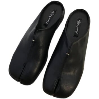 Γυναικείες παντόφλες με σπαστά δάχτυλα Bailamos Tabi Ninja Slip Flats Round Toe Shallow Lazy Slip On Boat Slingback Mules Παπούτσια Soft Loafers