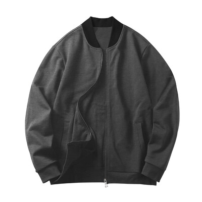 Pure Color Meeste Bomber Jope Meeste vabaaja tänavarõivad Hip Hop Tõmblukuga mantlid Mood Meeste Pesapalli Vormiriietus Lennukite jakid Riietus