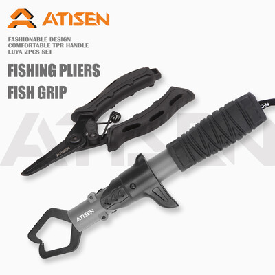 Ανοξείδωτο ατσάλι Fishing Gripper Professional Fishing Lip Grabber Tool, Fish Grabber Clip Fish Tackle