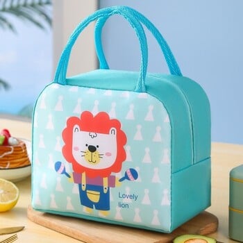 1 τμχ Cartoon Insolated Lunch Box Τσάντα Tote Τσάντα χειρός Bento Bag Lunch Insulation Bag Αλουμινόχαρτο παχύρρευστη Τσάντα Lunch Box