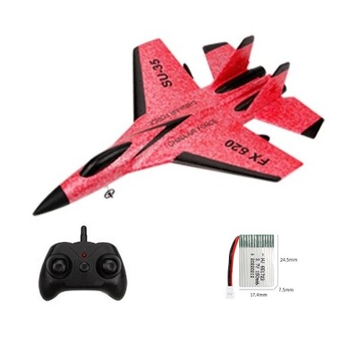 2.4G Glider RC Drone Flanker-E SU35 Fixed Wing Airplane Remote Control Airplane Electric With LED Outdoor Toys RC Plane SU-35