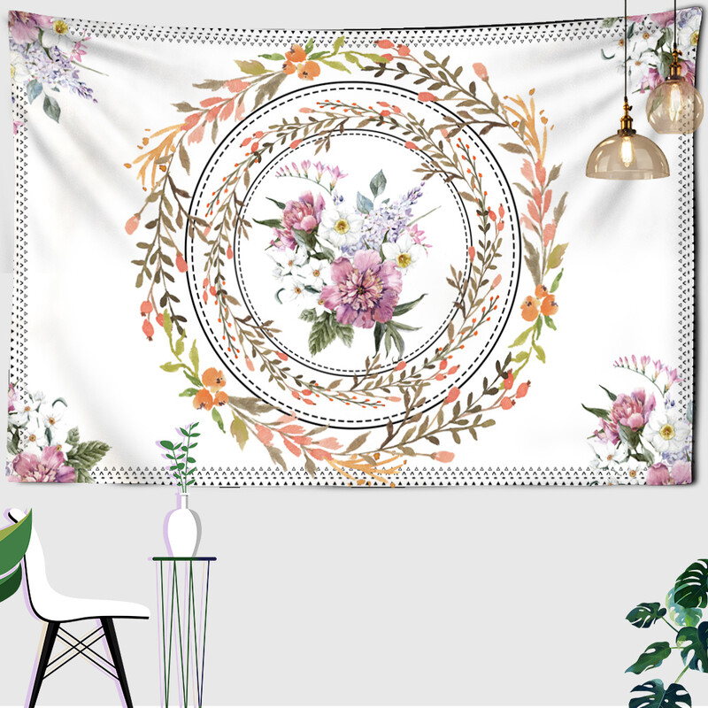 1 tk 75x100 cm puuprintimist härmatisega seinavaibad Elutoa magamistuba Ühiselamu sisekujundus Kodukaunistuse gobelään