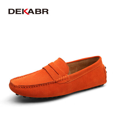DEKABR Kevadsuvi Uued Meeste Loafers Mugavad Lamedad Vabaajajalatsid Meeste Hingavad, Sisselibisevad Pehmest Nahast Sõidukingad Mokassiinid
