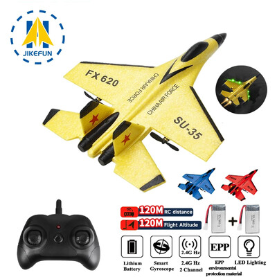 RC Foam Aircraft SU-35 Plane 2.4G Radio Control Glider Remote Control Fighter Plane Plane Plane Foam Boys Rotaļlietas bērniem