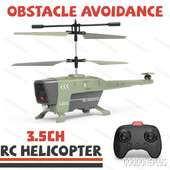 Rc Хеликоптер 3.5Ch 2.5Ch Дистанционно управление Самолет 2.4G Висящ Избягване на препятствия Електрически самолет Самолет Летящи играчки за момчета