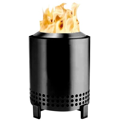 sa stalkom Stolna vatra Jama za vatru od nehrđajućeg čelika Vanjska prijenosna peć na drvene pelete Jama za vatru bez dima za kampiranje Vrtna terasa Roštilj