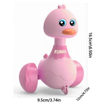 Pressing Go Inertia Car Kids Infant Play Ducks Vehicle Toy Press Swing Duck Model Car Παιχνίδια για νήπια Δώρο μωρού αγωνιστικού αυτοκινήτου