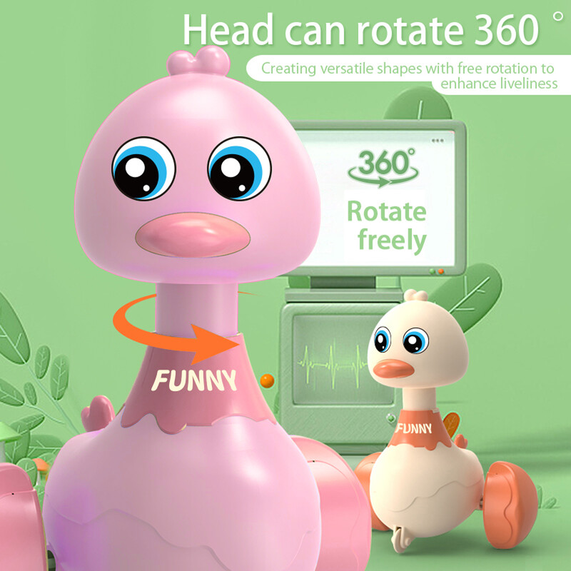 Pressing Go Inercijski automobil Dječji dječji igračke Patke Vozilo Igračka Press Swing Duck Model automobila Igračke za malu djecu Dječji trkaći automobil Poklon