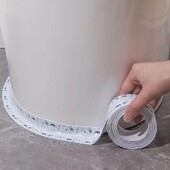 1 τμχ Αδιάβροχα αυτοκόλλητα τοίχου μπάνιου Στεγανωτικές ταινίες PVC αυτοκόλλητες ταινίες σφράγισης νεροχύτης Αξεσουάρ μπάνιου κουζίνας