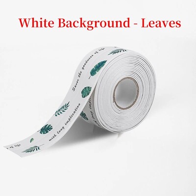 1 τμχ Αδιάβροχα αυτοκόλλητα τοίχου μπάνιου Στεγανωτικές ταινίες PVC αυτοκόλλητες ταινίες σφράγισης νεροχύτης Αξεσουάρ μπάνιου κουζίνας