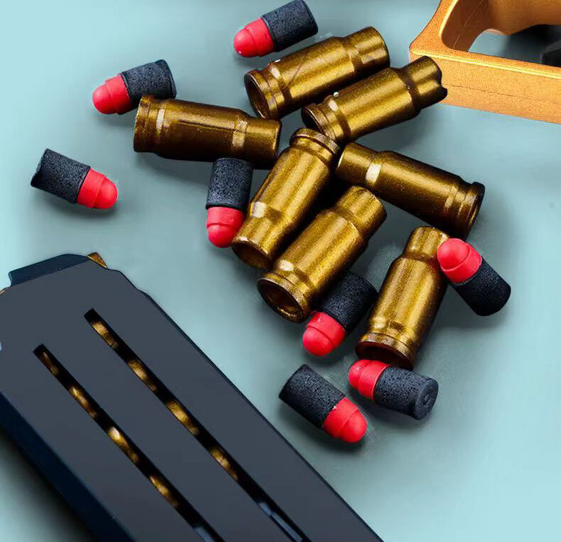 Shell Ejection G17 mīksto ložu rotaļlietu pistole Desert Eagle Airsoft pistoles putu palaišanas ierīce bērniem zēniem dāvana CS šaušanas spēles ieroči