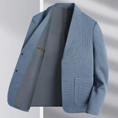 2023 Нова мъжка тънка мода Всичко Висококачествена корейска версия на The Wedding Gentleman Британски стил Хостинг Ежедневен блейзър