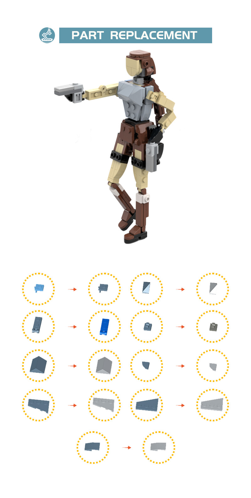 MOC Tombed Raidered-Lara Croft Brickheadzs mängu tegelaste ehitusploki komplekt Naissõdalaste seiklusmudelite telliskivi kingitus lastele