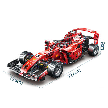 ToylinX F1 RC Race Cars Σετ κτιρίων MOC Τηλεχειριστήριο Αυτοκινήτων Δομικά Μπλοκ Δροσερά συλλεκτικά μοντέλα κιτ αυτοκινήτου Δομικά παιχνίδια