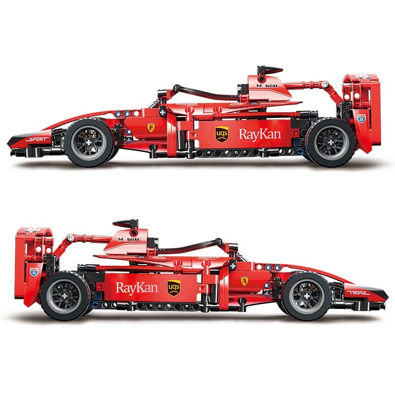 ToylinX F1 RC võidusõiduautode ehituskomplektid MOC kaugjuhtimispuldi auto ehitusklotsid Lahedad kogutavad mudelautode komplektid ehitusmänguasjad