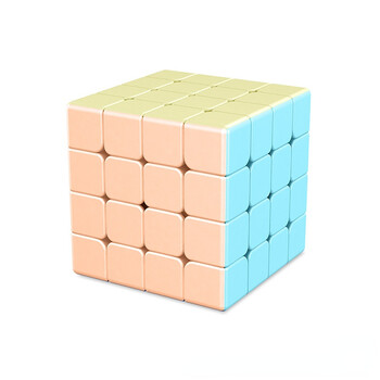 [ECube] MeiLong 4x4x4 Magic Cube Παιχνίδι παζλ Puzzle Cubes Παιδικό πρώιμο εκπαιδευτικό παιχνίδι για παιδιά New Cube 2019 - Πολύχρωμο