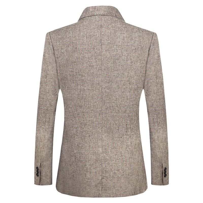 Meeste õhukesed bleiserid jakid uus mood Meeste äri vabaaja ülikonnad Mantlid Kvaliteetsed meeste kevadised õhukesed bleiserid jakid mantlid 4XL