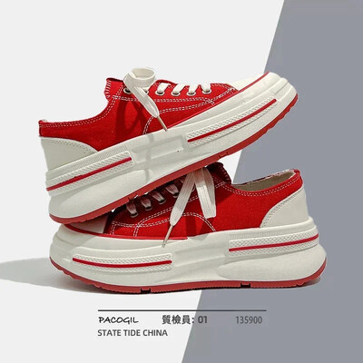 Naiste lõuendist kingad suvised uued hingavad platvormkingad vabaaja tossud naiste mood Mitmekülgsed naiste disainjalatsid tossud