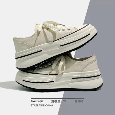 Naiste lõuendist kingad suvised uued hingavad platvormkingad vabaaja tossud naiste mood Mitmekülgsed naiste disainjalatsid tossud