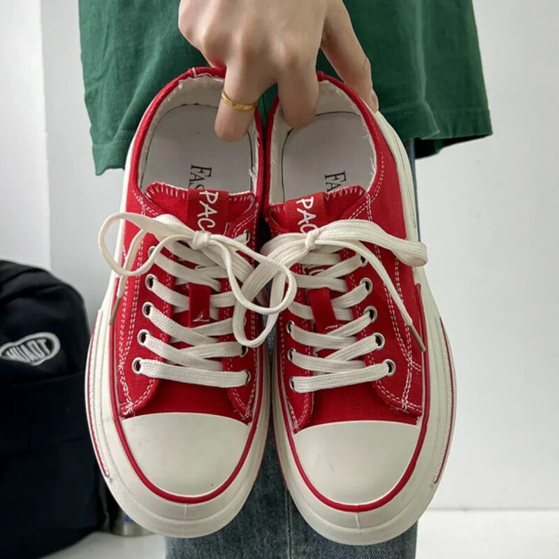 Naiste lõuendist kingad suvised uued hingavad platvormkingad vabaaja tossud naiste mood Mitmekülgsed naiste disainjalatsid tossud