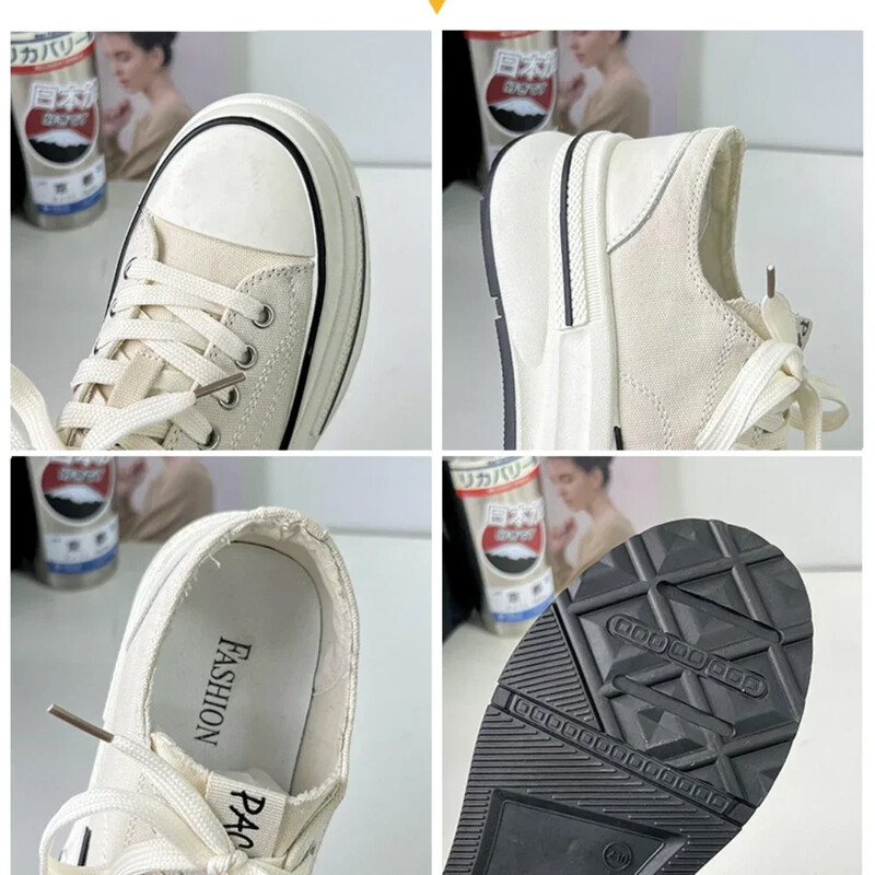 Naiste lõuendist kingad suvised uued hingavad platvormkingad vabaaja tossud naiste mood Mitmekülgsed naiste disainjalatsid tossud