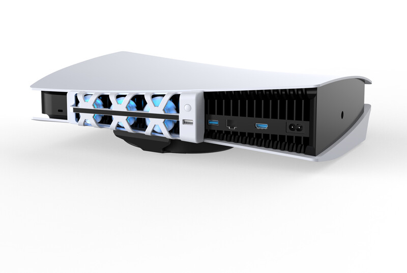 PS5 konsoles dzesēšanas ventilators aizmugurējais Blu-ray PS5 konsoles dzesēšanas ventilators P5 TP5-1523